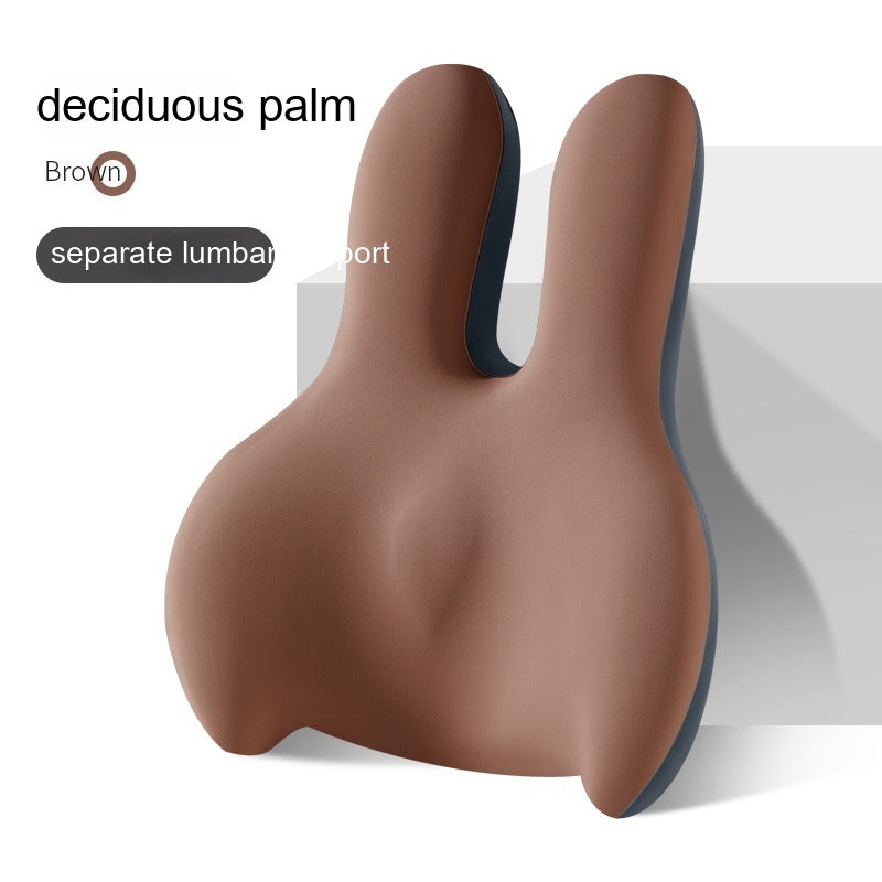 🚗 Car Heightening Cushion – Backrest & Lumbar Pad Driving Seat Support CJ