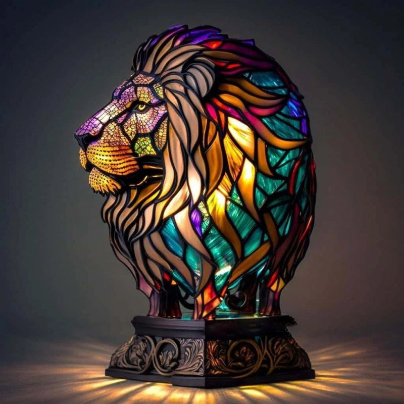 🛋️ 3D Colored Animal Light Desk Lamp – Decorative Animal Night Light CJ