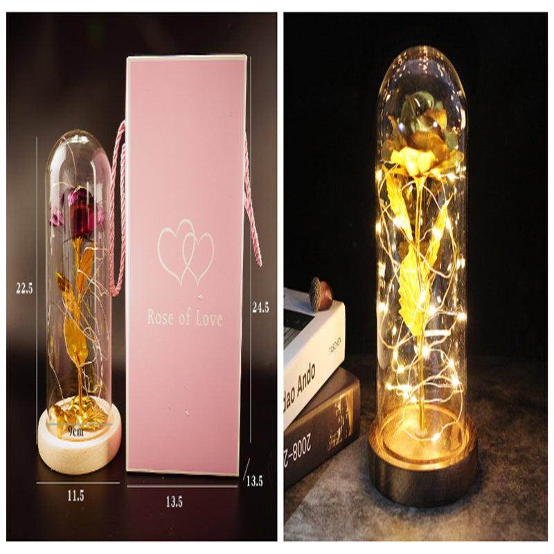 Bouquet Glass Cover Rose | Valentines Gifts for Girlfriend - SmartPursue™