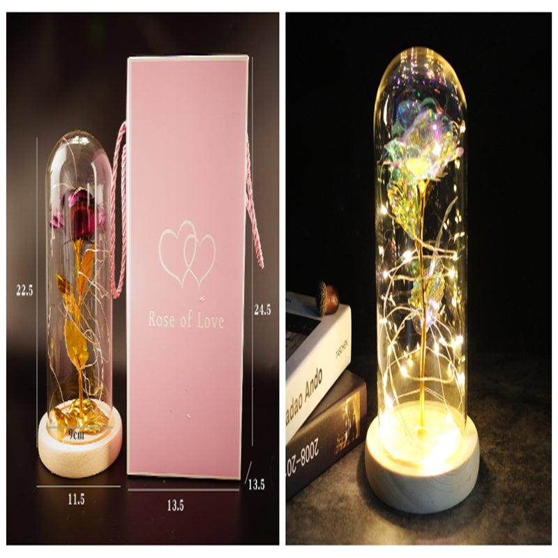 Bouquet Glass Cover Rose | Valentines Gifts for Girlfriend - SmartPursue™