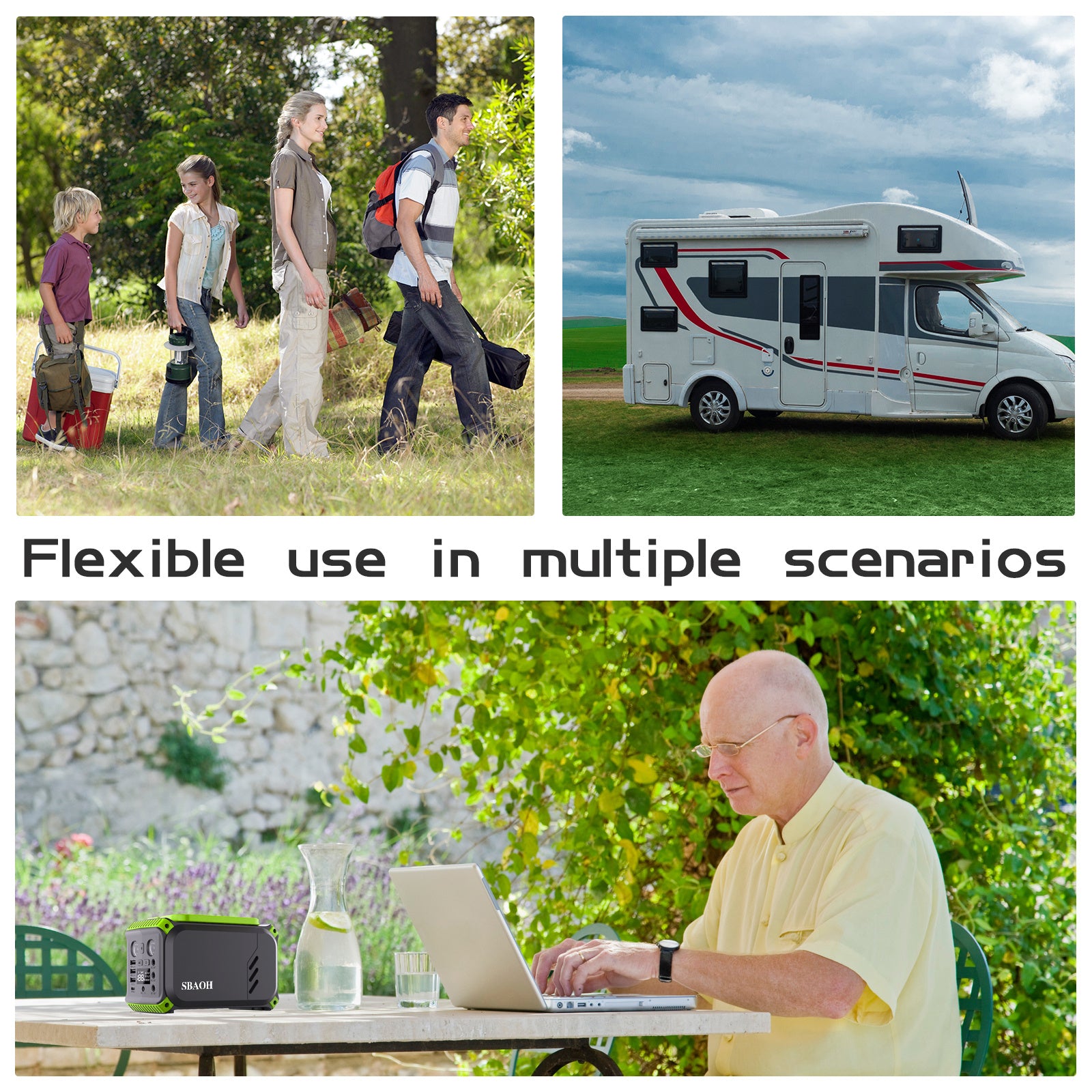 Portable Solar Camping Power Station - SmartPursue™