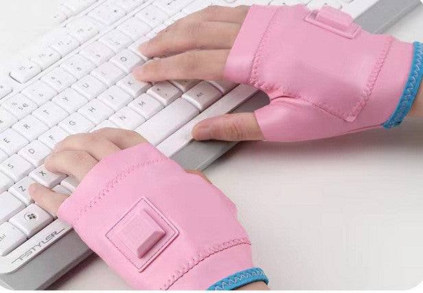 🧤 Smart Heating Gloves – Rechargeable Half-Finger Gloves Travel & Portable Gadgets