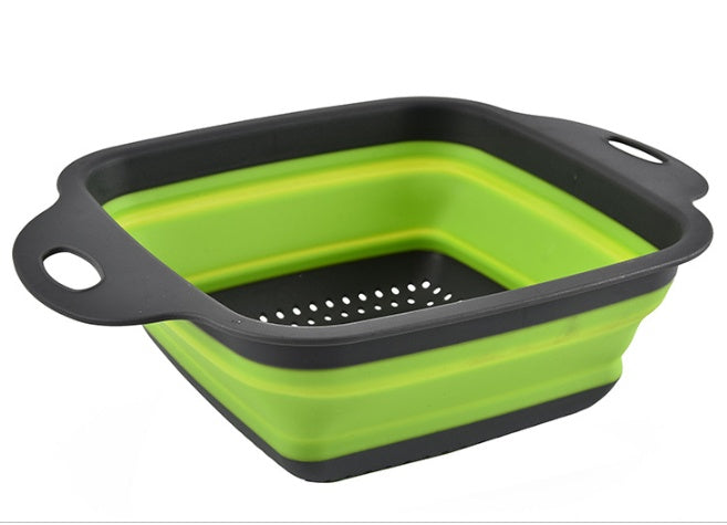 🧺 Square Folding Telescopic Drain Basket - SmartPursue™