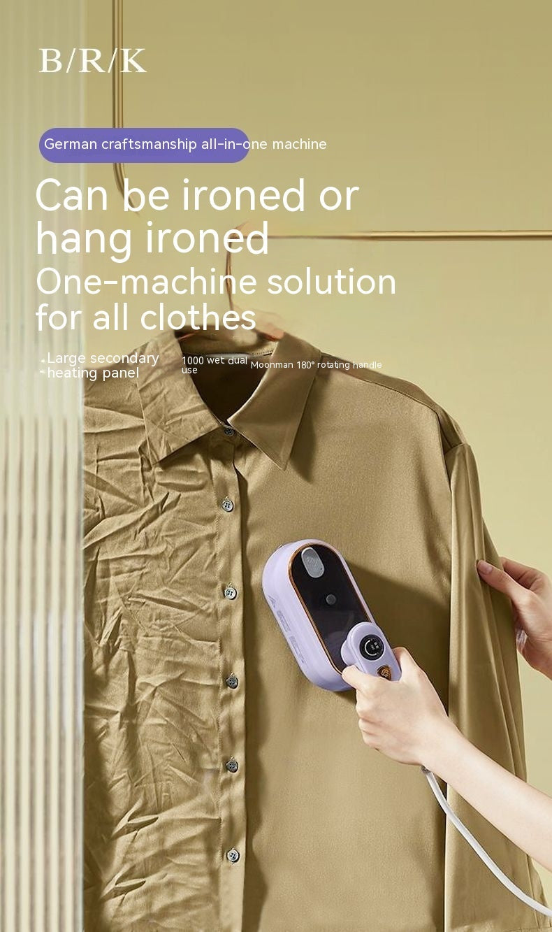 ✨ Foldable Portable Ironing Machine – Wet & Dry Handheld Steamer CJ