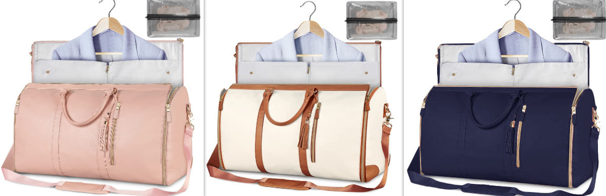 👜 Large Travel Duffle Bag – Waterproof Folding Suit & Clothes Tote CJ