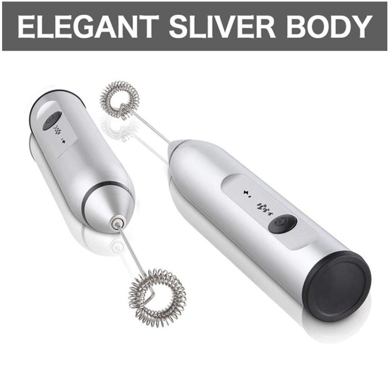 ❄️ Electric Milk Frother – Velvety Foam for Coffee, Lattes & More - SmartPursue™