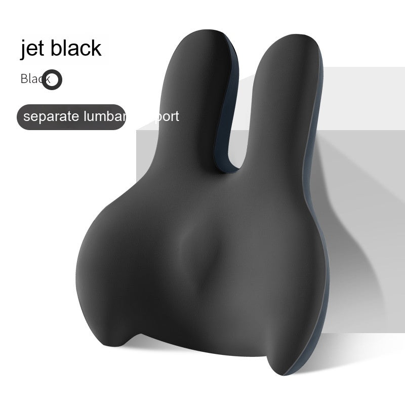 🚗 Car Heightening Cushion – Backrest & Lumbar Pad Driving Seat Support CJ