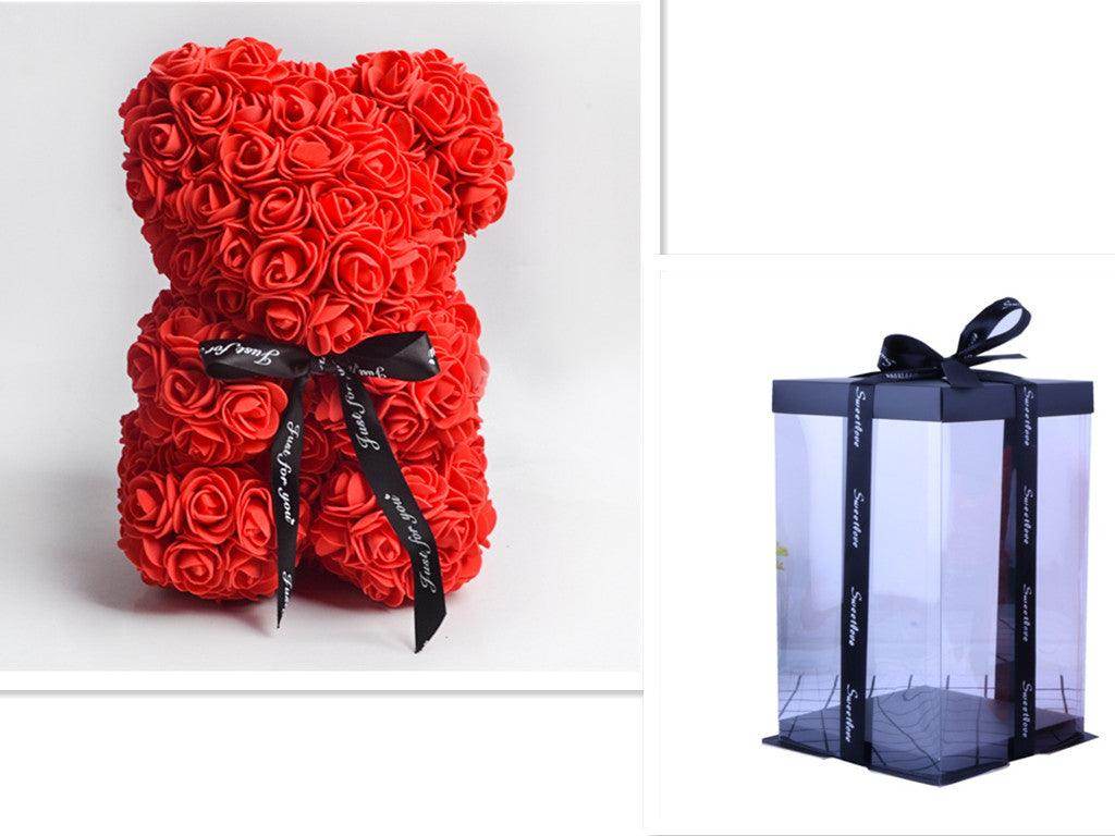 Valentine Foam Forever Rose Teddy Bear - SmartPursue™