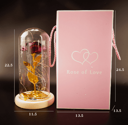 Bouquet Glass Cover Rose | Valentines Gifts for Girlfriend - SmartPursue™