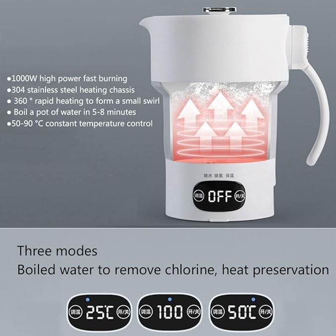 Folding Electric Kettle - SmartPursue™