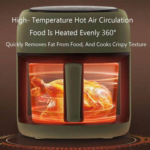 4.5L Smart Electric Air Fryer – Oil-Free 360° Convection Oven - SmartPursue™