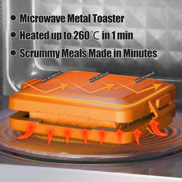 Microwave Toastie Sandwich Maker - SmartPursue™