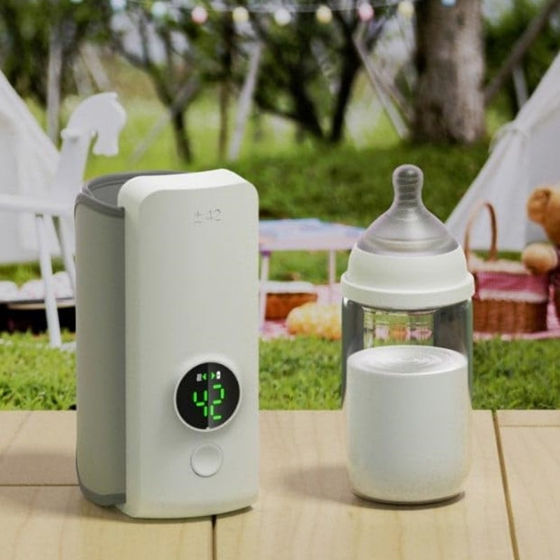 🍼 Portable Baby Bottle Warmer – Wireless USB Rechargeable Heating Bag CJ