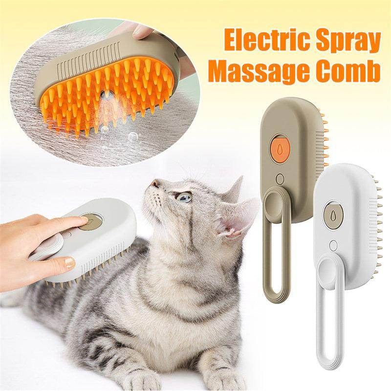 Cat Steam Brush For Massage Pet Grooming Comb - SmartPursue™