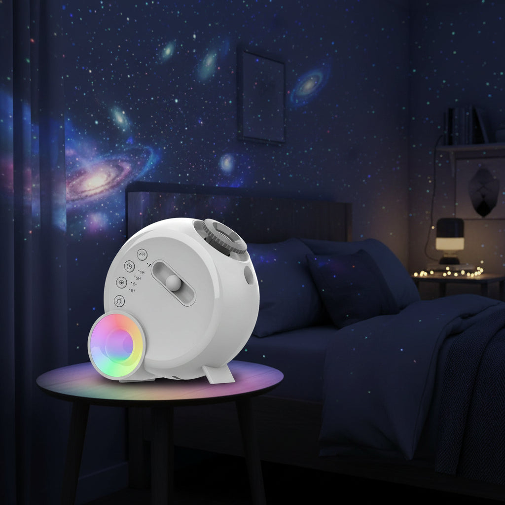 🌌 Star Light Projector – Galaxy Night Light for Bedroom & Home CJ