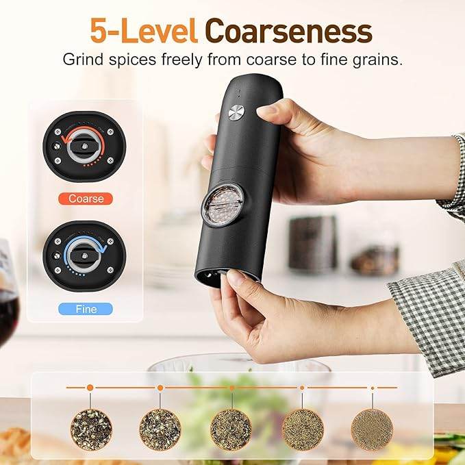 Electric Automatic Salt and Pepper Grinder - SmartPursue™