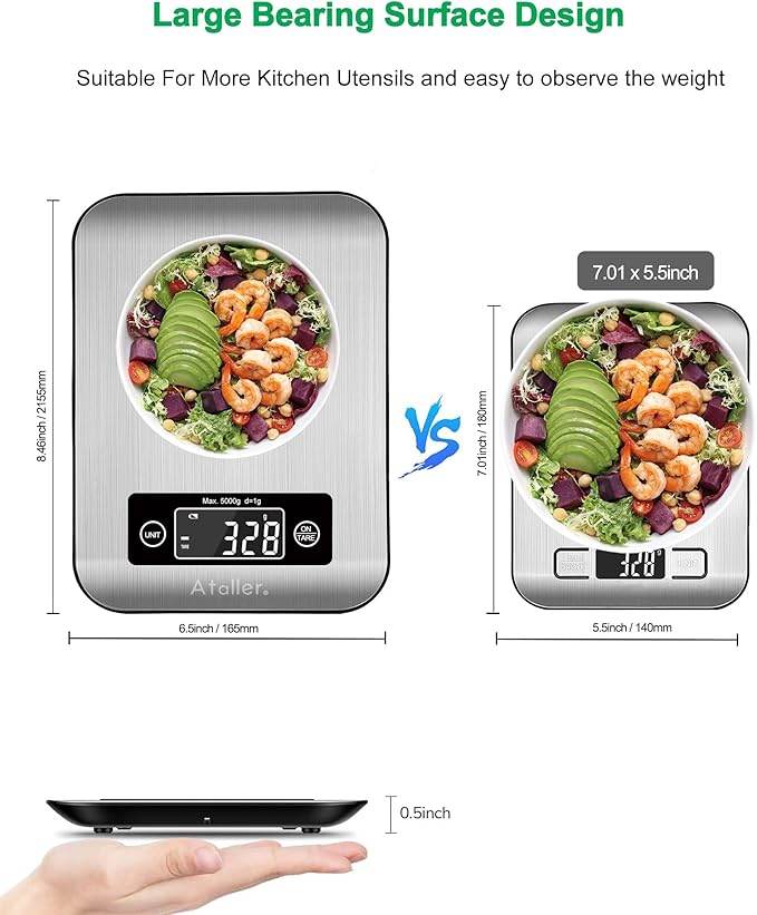 Smart Nutrition Food Scale with Bluetooth app - SmartPursue™