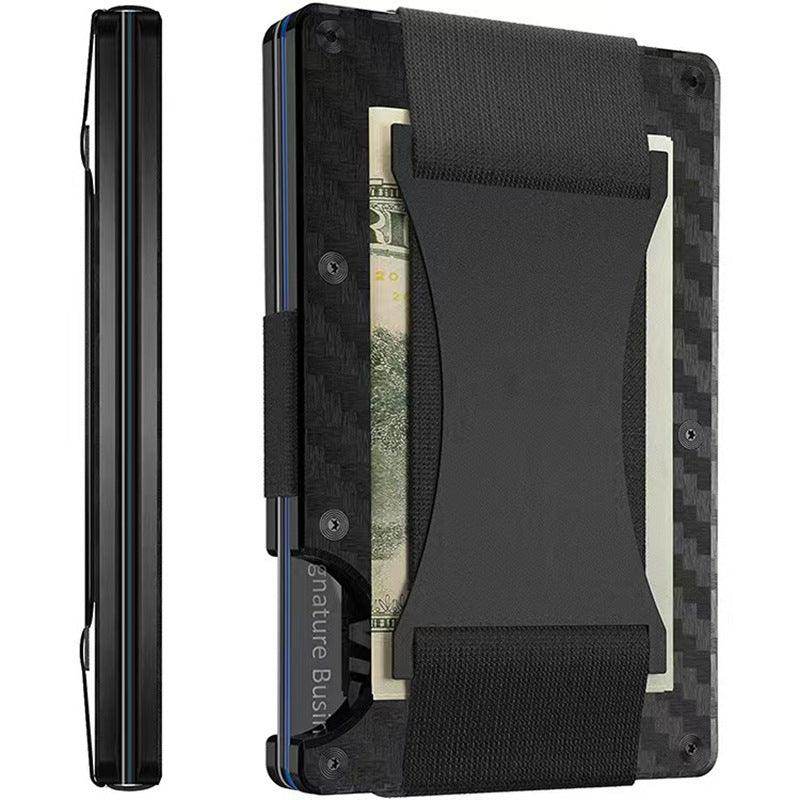 Carbon Fiber Wallet - RFID Blocking Metal Card Holder - SmartPursue™