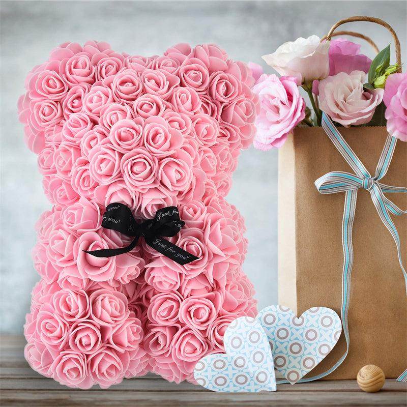 Valentine Foam Forever Rose Teddy Bear - SmartPursue™