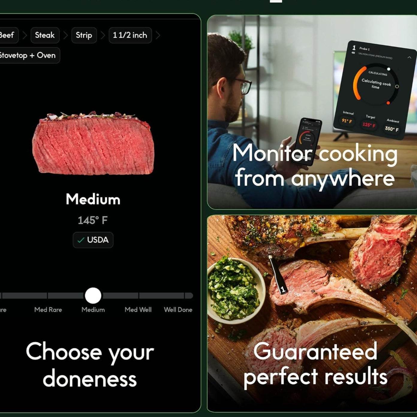 Sense Smart Wireless Meat Thermometer - SmartPursue™