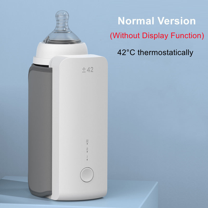 🍼 Portable Baby Bottle Warmer – Wireless USB Rechargeable Heating Bag CJ