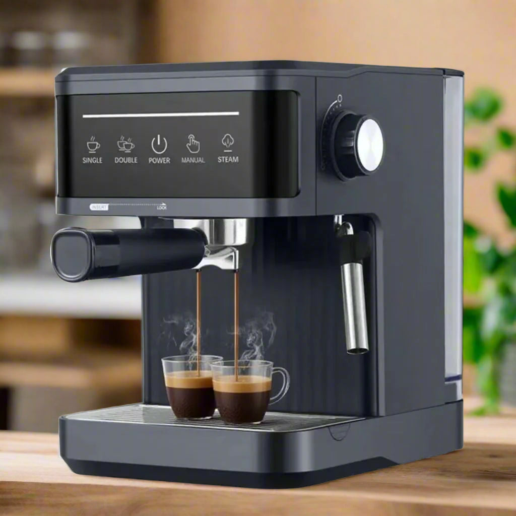 ☕ Semi-Automatic Italian Coffee Machine Smart Kitchen & Home