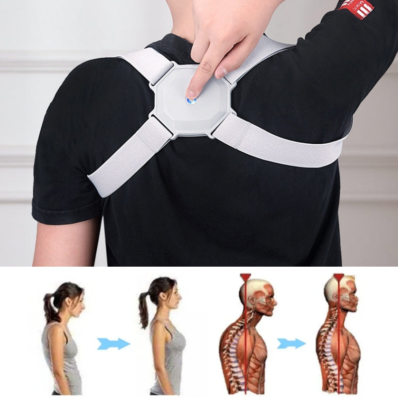 🧍 Smart Adjustable Posture Corrector Belt – Kids & Adults Posture Support CJ