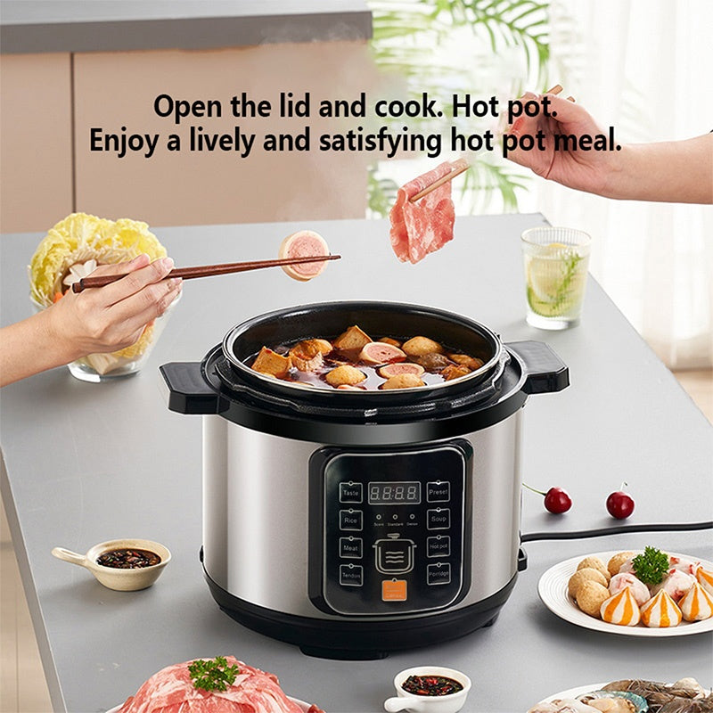 🍲 1050 W Electric Pressure Cooker – 5 L 10-in-1 Digital Multi-Cooker CJ