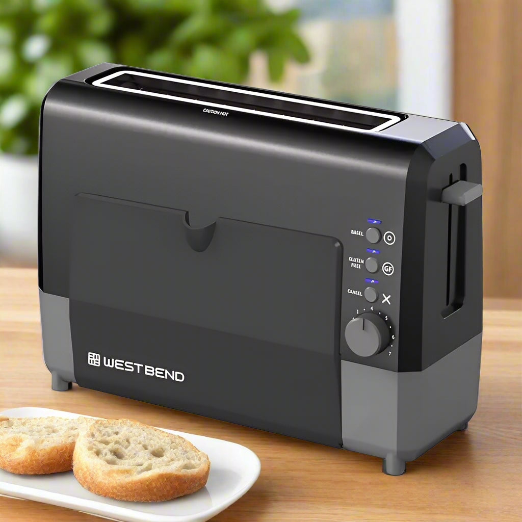 Slide‑Through Bagel Gluten‑Free Toaster - SmartPursue™