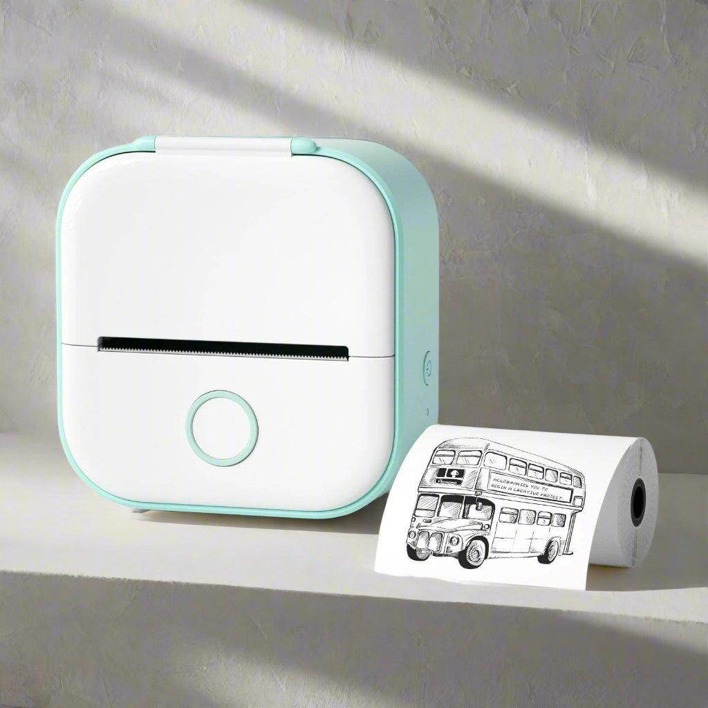 Portable inkless label printer for home use - SmartPursue™