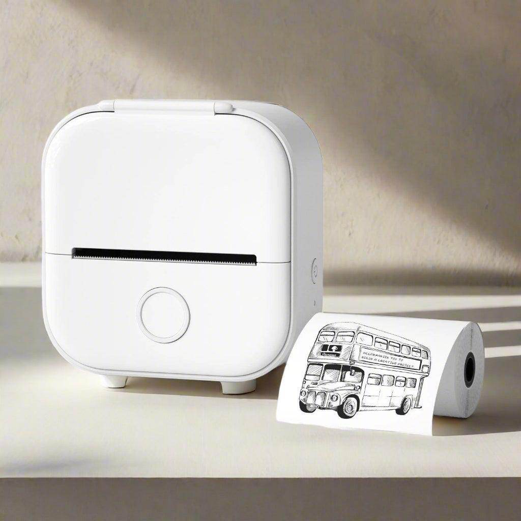 Portable inkless label printer for home use - SmartPursue™