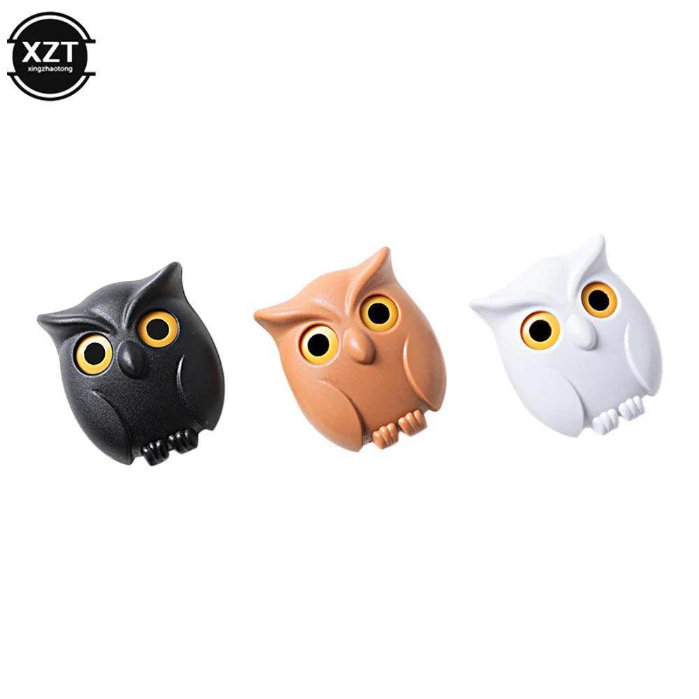 Creative Owl Night Wall Magnetic Keychain Holder - SmartPursue™