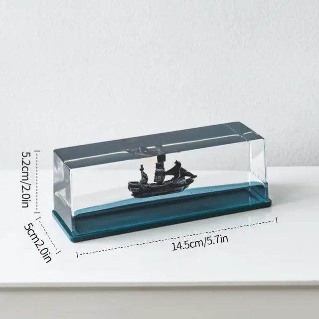 Cruise Ship Decoration Toy Fluid Drift Bottle Titanic Creative Ship - SmartPursue™