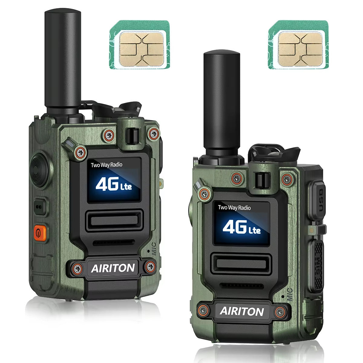 Mobile Walkie Talkie - Long-Range SIM Card Radio Travel & Portable Gadgets