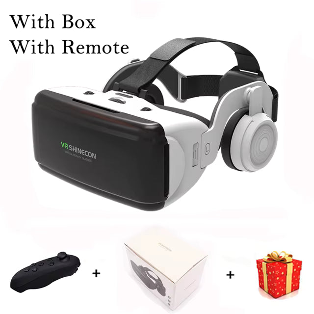 🎧 Bluetooth Wireless Headset with VR Glasses Travel & Portable Gadgets