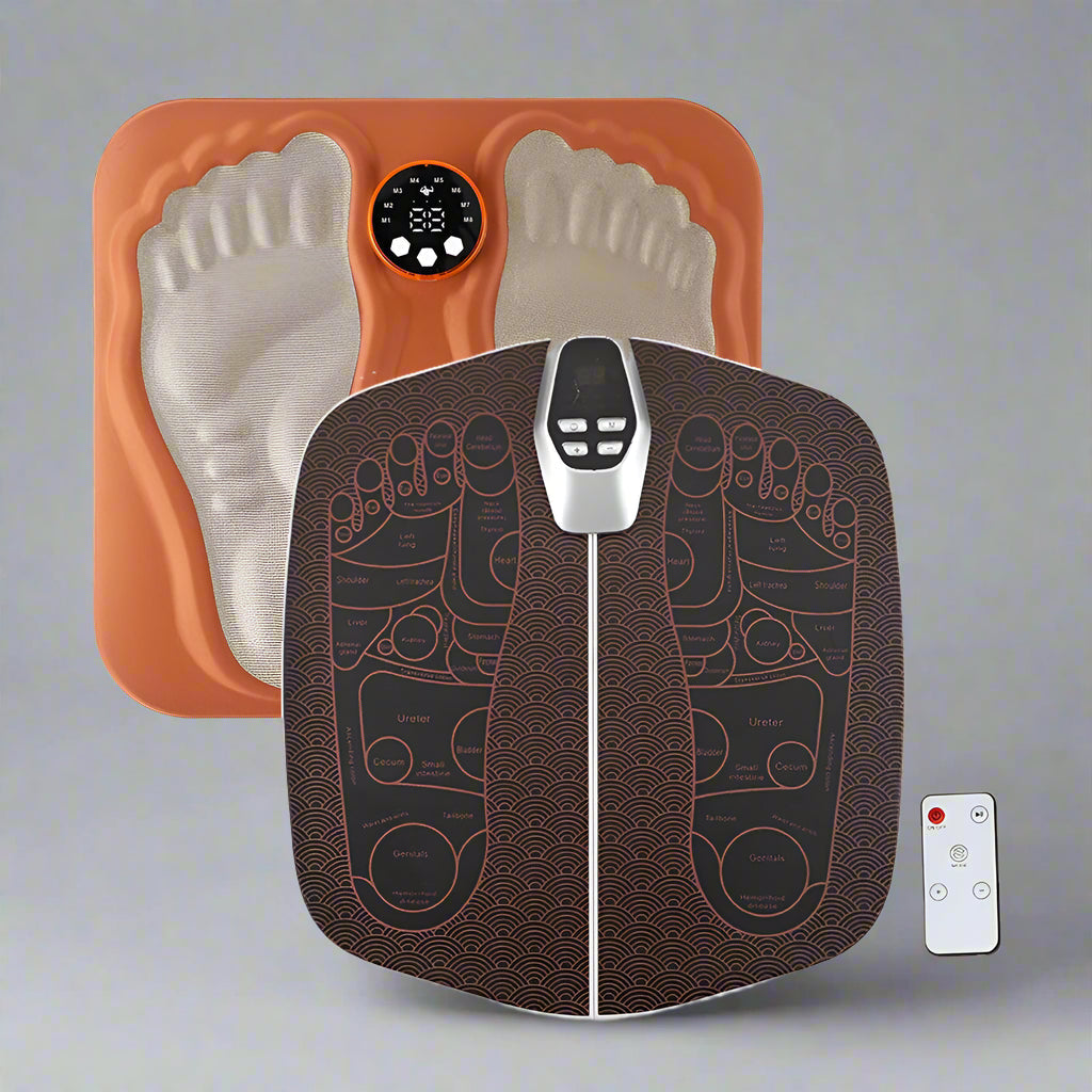 🦶 3D Foot Massage Mat – USB Rechargeable Electric Leg Massager Diversi Fusion™