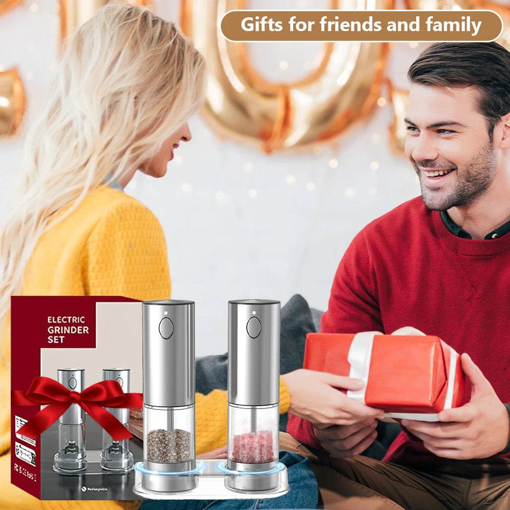 Rechargeable Electric Pepper Grinder – Adjustable Spice Mill - SmartPursue™