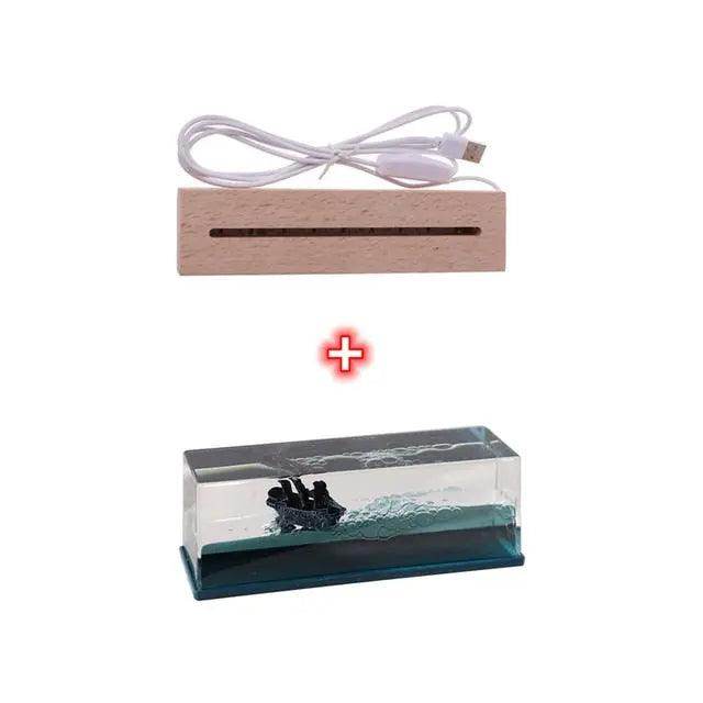 Cruise Ship Decoration Toy Fluid Drift Bottle Titanic Creative Ship - SmartPursue™