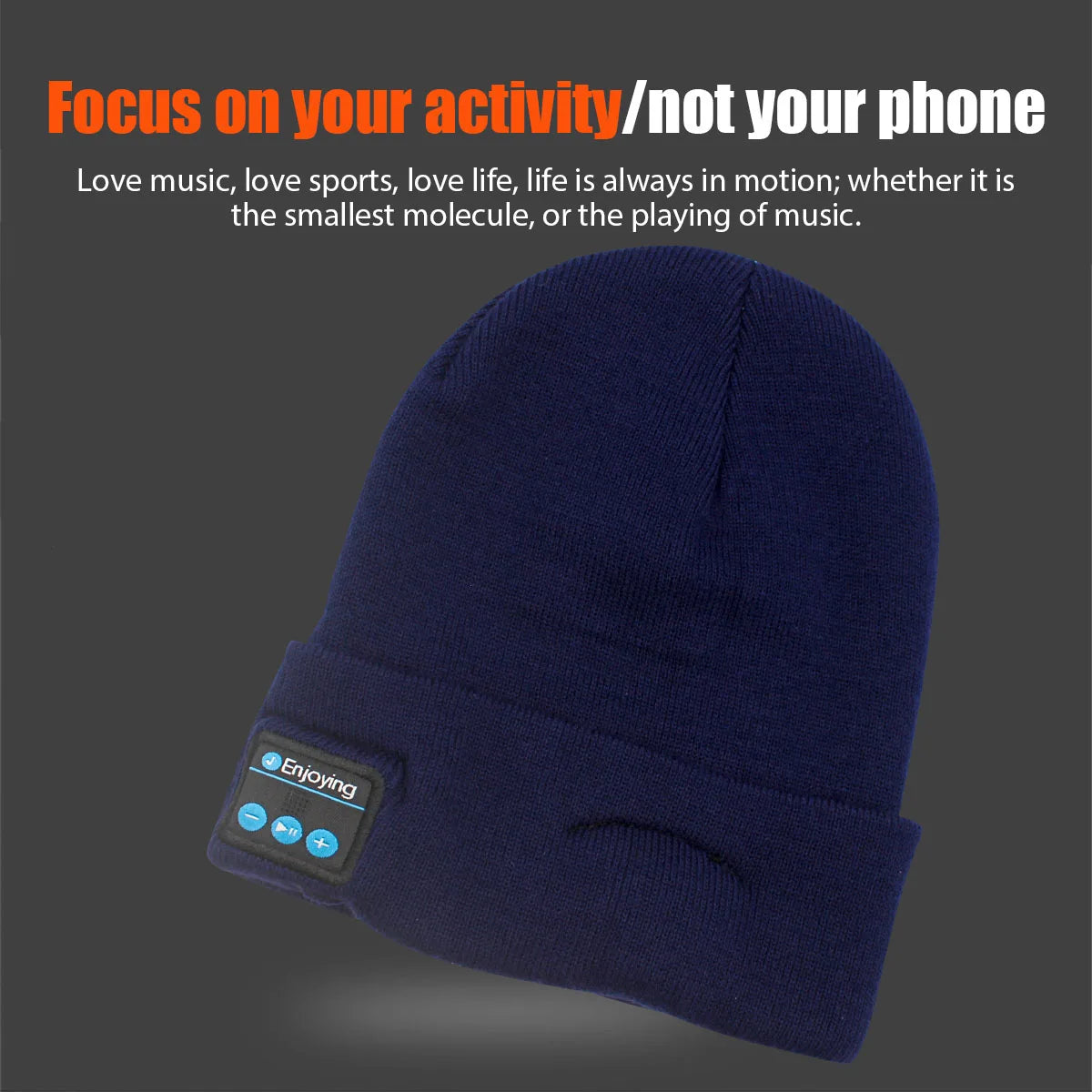 🎶 Wireless Bluetooth Music Hat – Winter Knitted Beanie with Headphones Diversi Fusion™