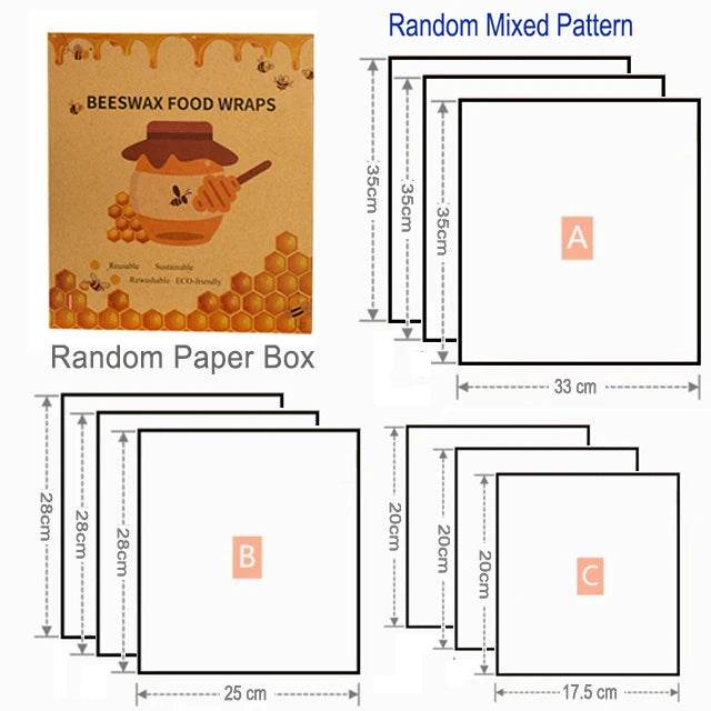 Eco-Friendly Reusable Food Wraps - SmartPursue™