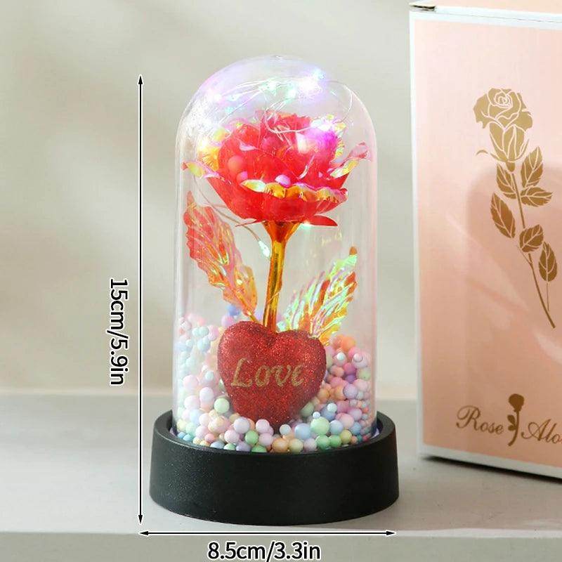 Enchanted Red Rose in Glass Dome - SmartPursue™