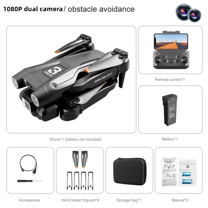 Mini Drone 4K Camera with Optical Flow Localization Diversi Shop