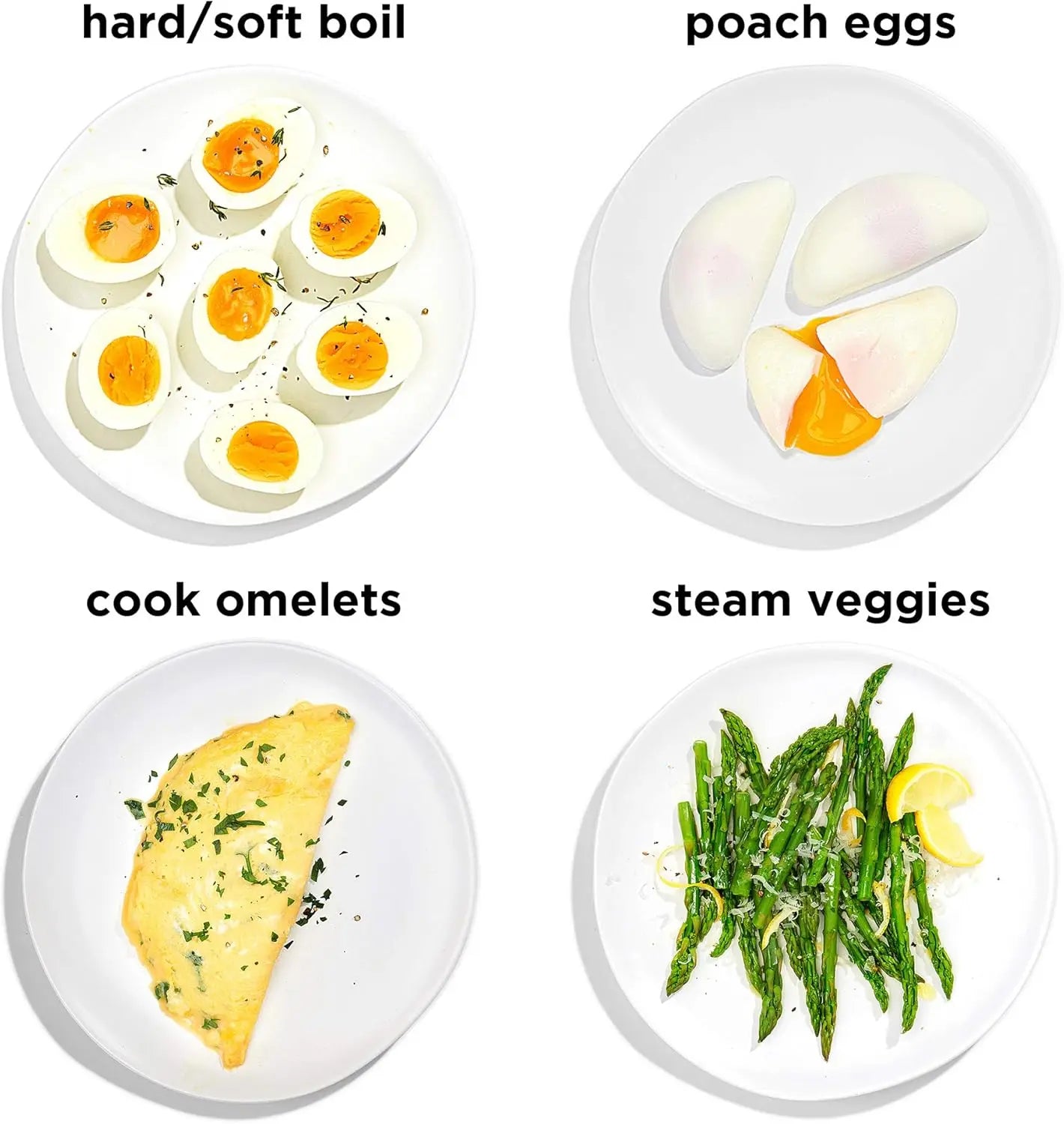 🍳 6‑Egg Rapid Electric Cooker – Steam, Poach & Boil with Ease - SmartPursue™