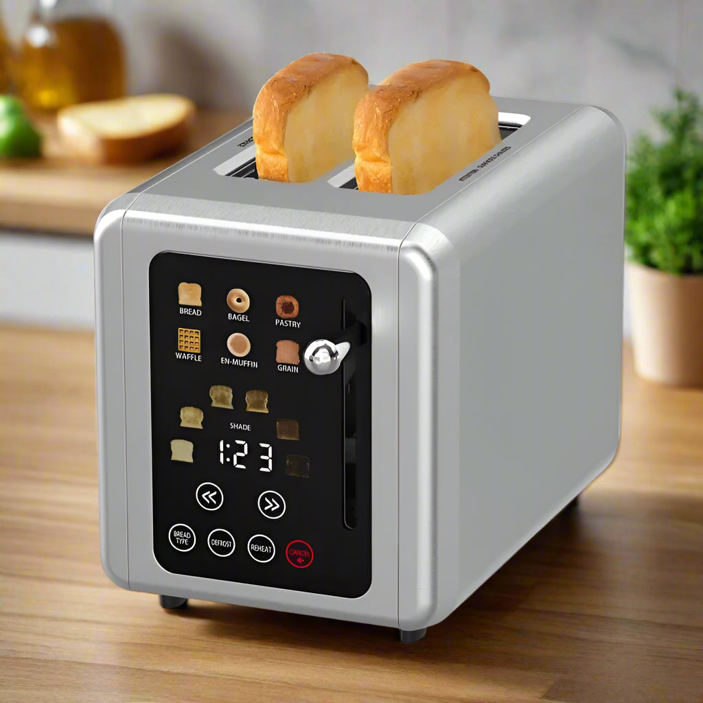 Smart 2-Slice Toaster with Digital Display - SmartPursue™