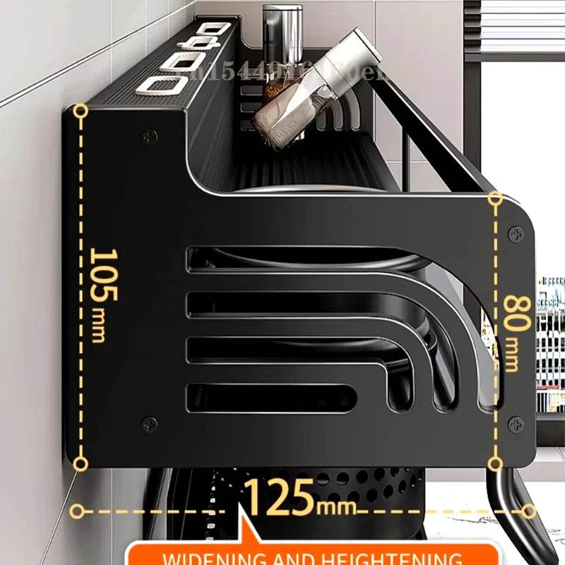 Wall-Mounted Kitchen Spice Rack Organizer - SmartPursue™