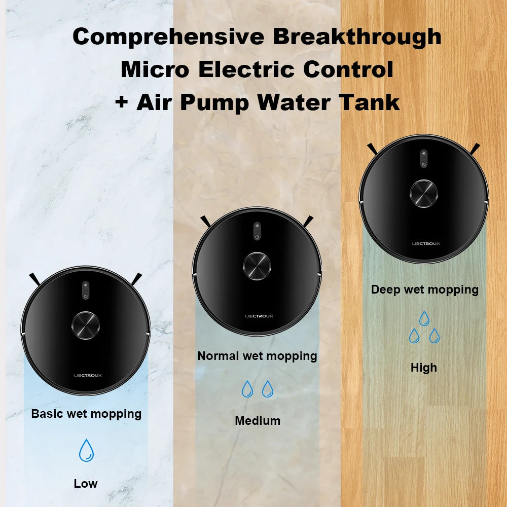 Smart Robot Vacuum Cleaner with Laser Navigation - SmartPursue™
