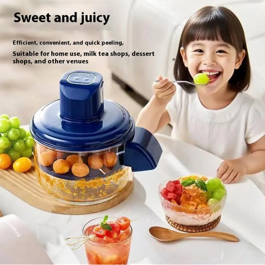 Rechargeable Fruit Peeler Fruit and Vegetable Electric Peeler Peeler Suitable for Grapes, Cherry Tomatoes, Garlic, Fruit Tools SmartPursue™