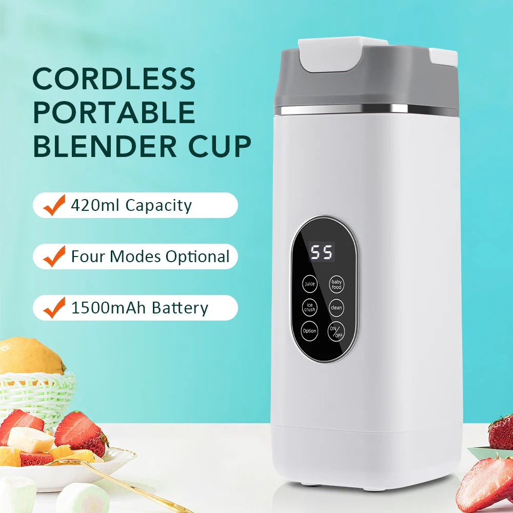 Cordless LED Juicing Blender Cup - SmartPursue™