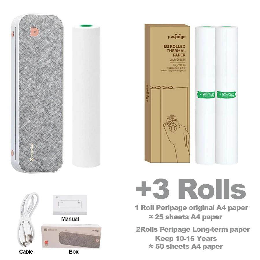 Mini Portable A4 Inkless Printer - SmartPursue™