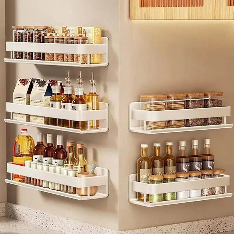 Aluminum Wall-Mounted Spices Rack - SmartPursue™